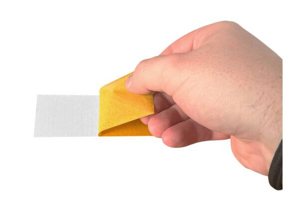 Dubbelzijdig tape verwijderen