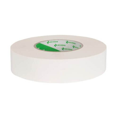 White Nichiban&reg; tape 38 mm x 50 m. 1 roll.