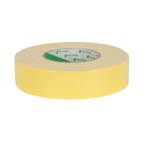 Yellow Nichiban&reg; tape 38 mm x 50 m. 1 roll.