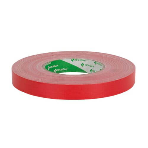 Red Nichiban&reg; tape 19 mm x 50 m. 1 roll.