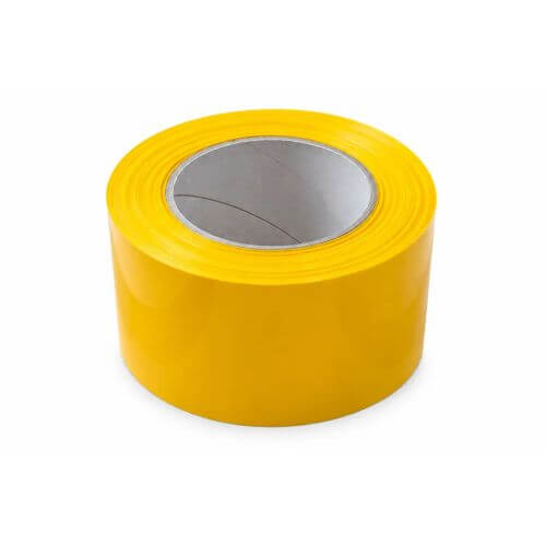 Absperrband Gelb 75mm x 100m