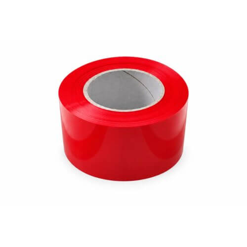 Absperrband Rot 75mm x 100m