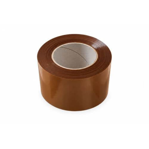 Afzetlint 75mm x 100mtr x 60my - Goud