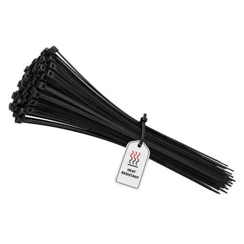 Heat resistant Tyraps 300mm x 4.8mm