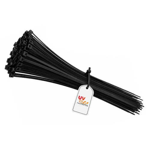 https://www.kortpack.nl/media/24 Jahre UV-best&auml;ndige Kabelbinder - 200mm x 4.8mm - Schwarz