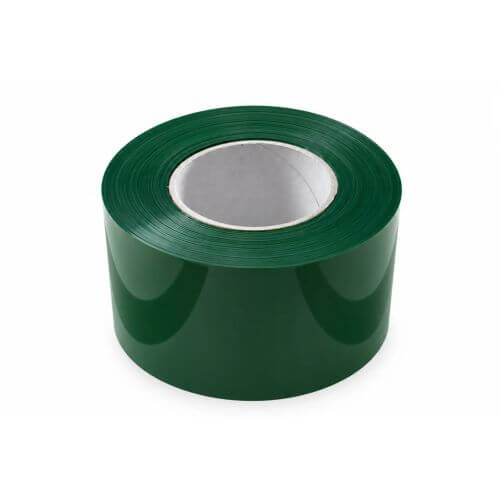 Absperrband dunkelgr&uuml;n 75mm x 100m