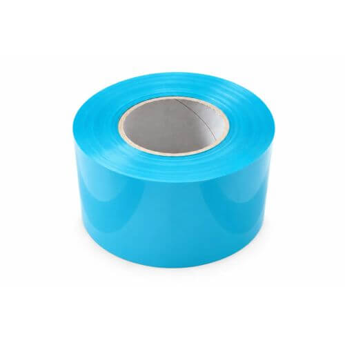 Afzetlint 75mm x 100mtr x 60my - Aqua