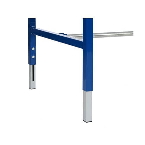 Complete packing table - With adjustable legs