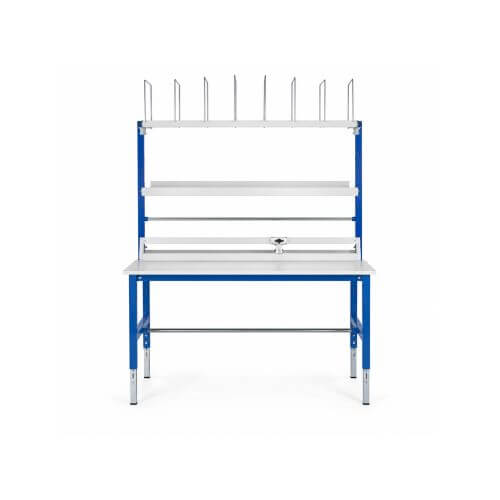 Complete packing table - With adjustable legs