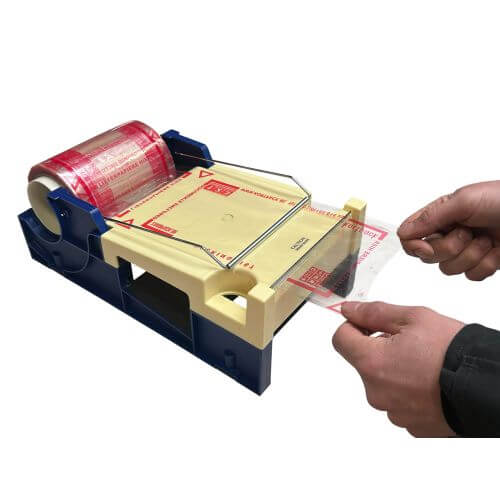 Label dispenser - For labels and packing lists on a roll - 1 Piece
