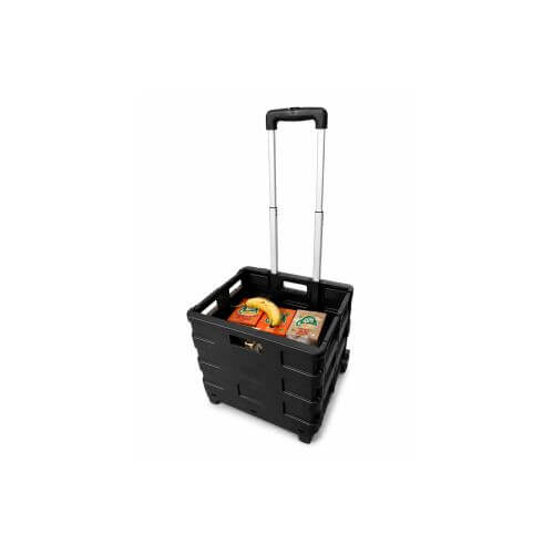 Folding shopping cart - 18 kg load capacity - 1 piece