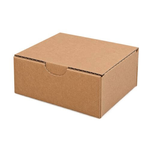 Brauner Postkarton A4 E-Welle - 310mm x 215mm x 70mm