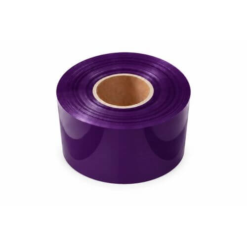 Afzetlint 75mm x 250mtr x 60my - Paars