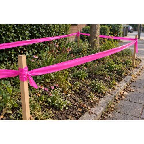 Absperrband Rosa 75mm x 250m