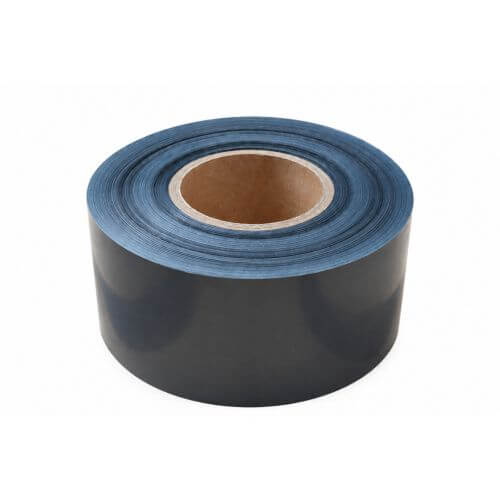 Cinta de barrera gris oscuro 75 mm x 250 mtr