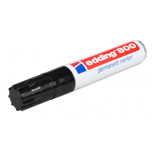 Edding 800 Permanent Marker - Zwart - 5 stuks